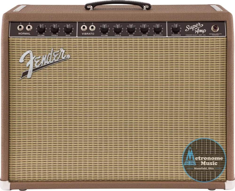 Fender '62 Super Amp 40-watt 2 x 10-inch Tube Combo Amp (PRE-ORDER) - Metronome Music Inc.