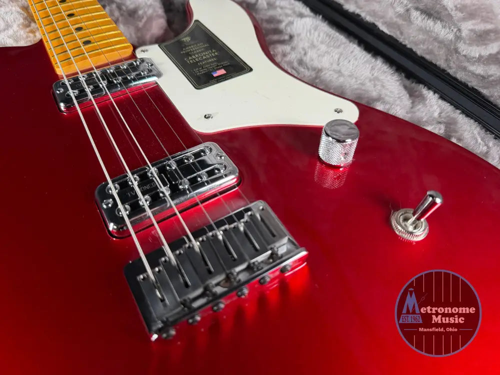 Fender 75th Anniversary American Professional Classic Cabronita Telecaster - Candy Apple Red (2026) - Metronome Music Inc.