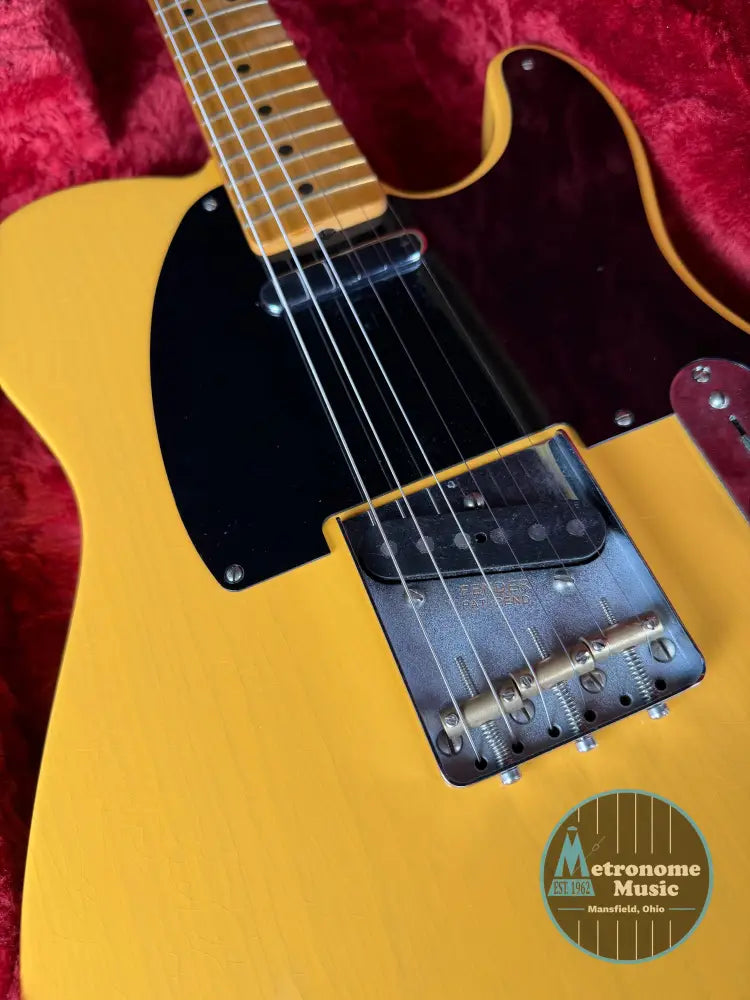 Fender 75th Anniversary Vintera Road Worn 1951 Telecaster - Butterscotch Blonde (2026) - Metronome Music Inc.