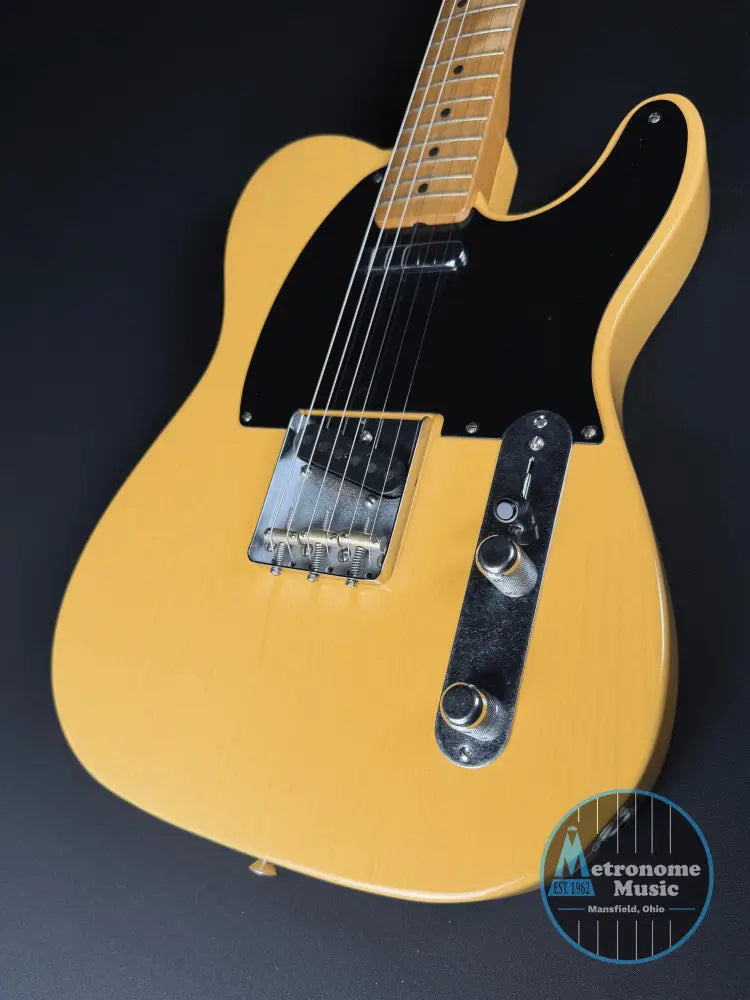 Fender 75th Anniversary Vintera Road Worn 1951 Telecaster - Butterscotch Blonde (2026) - Metronome Music Inc.