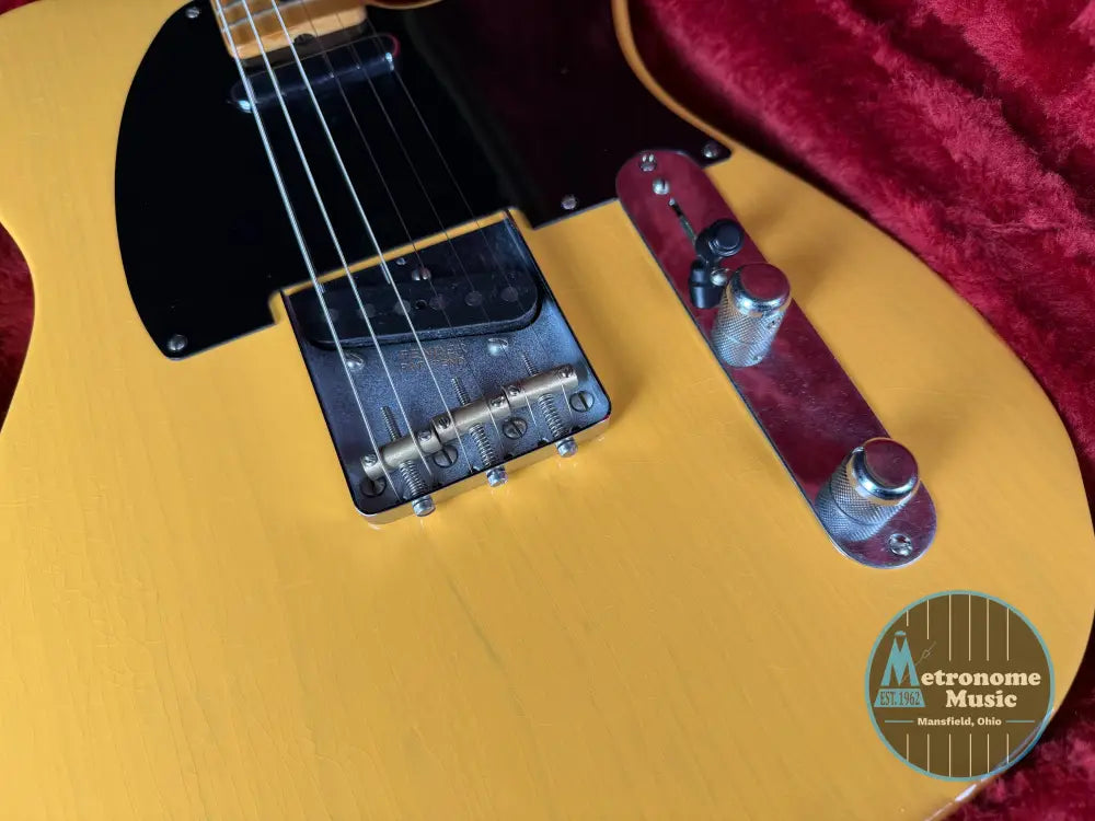 Fender 75th Anniversary Vintera Road Worn 1951 Telecaster - Butterscotch Blonde (2026) - Metronome Music Inc.