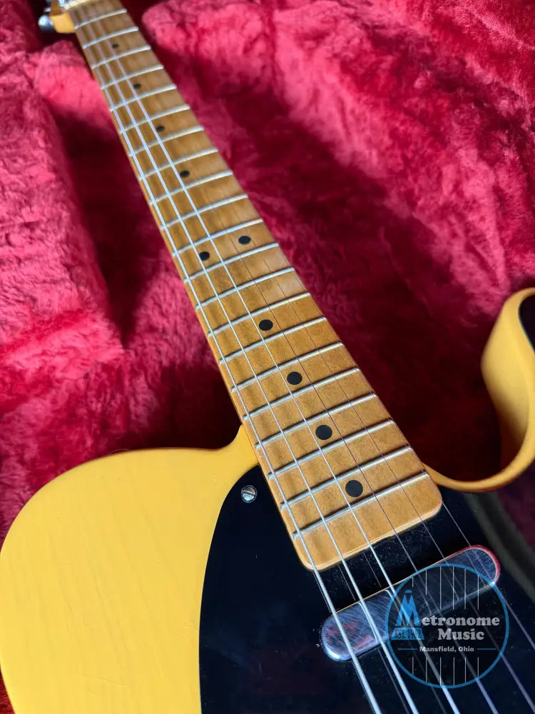 Fender 75th Anniversary Vintera Road Worn 1951 Telecaster - Butterscotch Blonde (2026) - Metronome Music Inc.