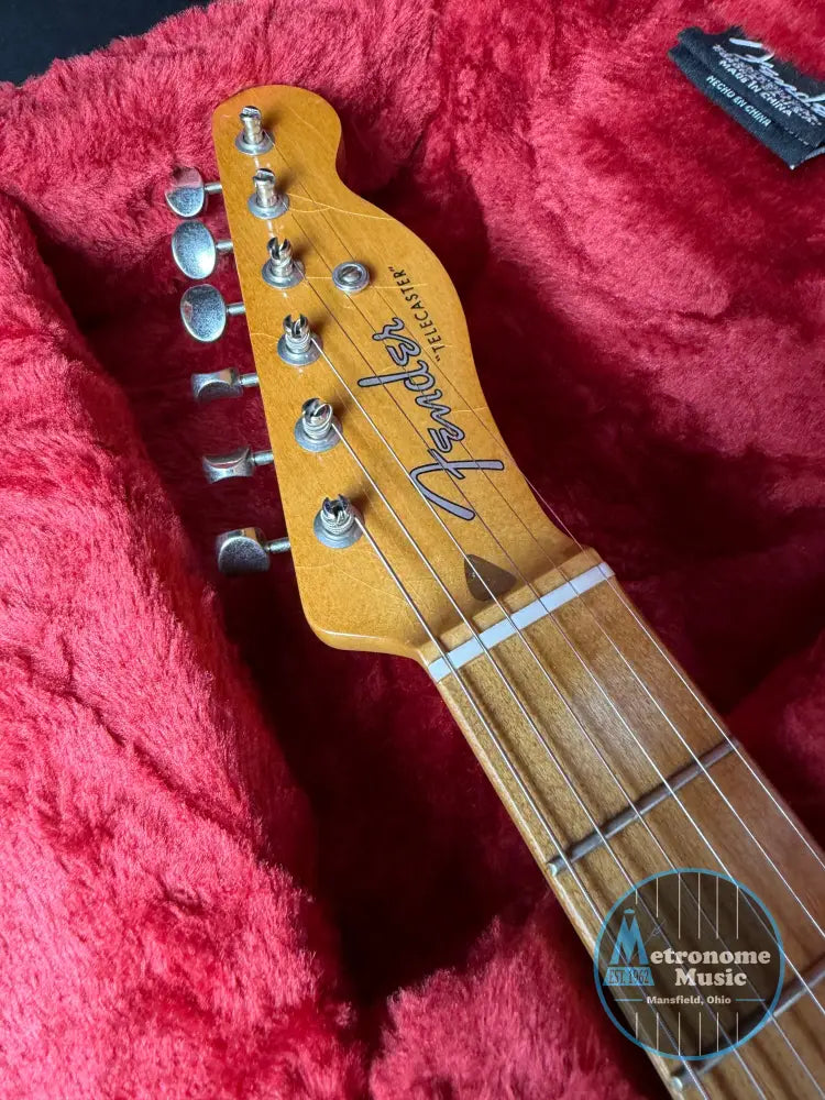 Fender 75th Anniversary Vintera Road Worn 1951 Telecaster - Butterscotch Blonde (2026) - Metronome Music Inc.