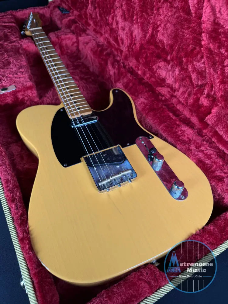 Fender 75th Anniversary Vintera Road Worn 1951 Telecaster - Butterscotch Blonde (2026) - Metronome Music Inc.