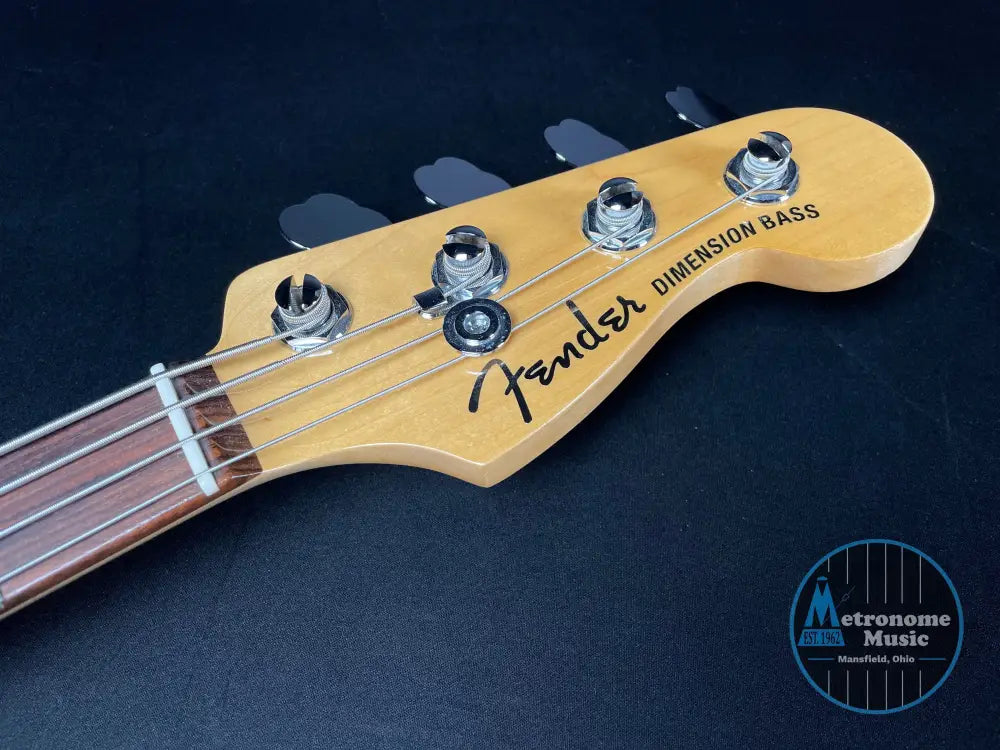 Fender American Deluxe Dimension Bass IV HH - Violin Burst (2015) - Metronome Music Inc.