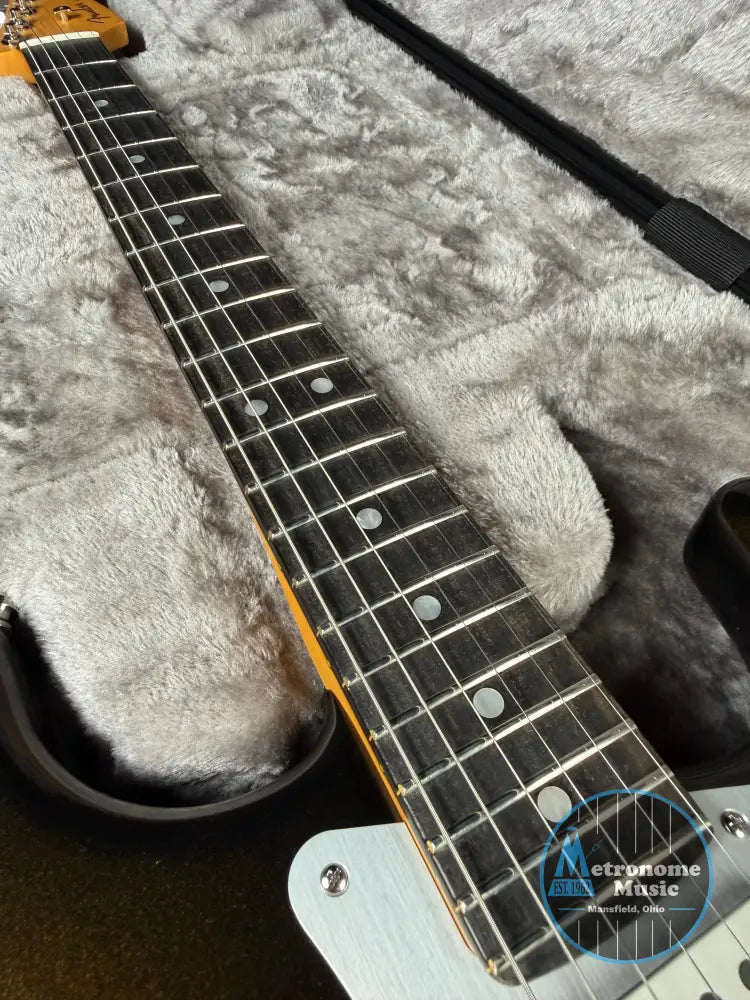 Fender American Ultra II Stratocaster Ebony - Texas Tea (2026) - Electric Guitar