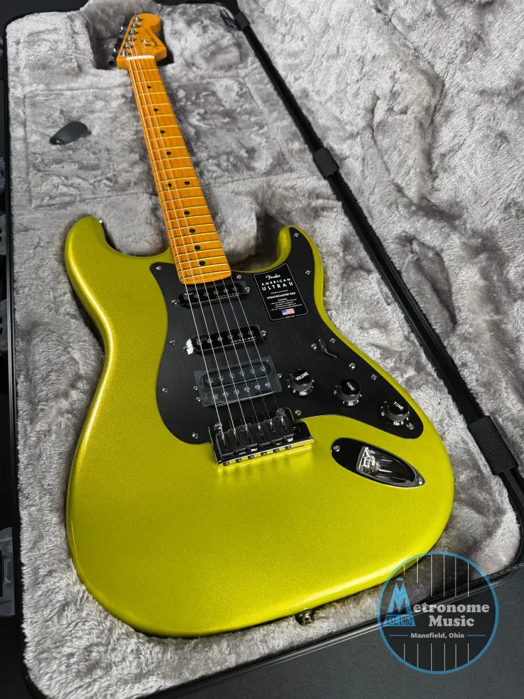 Fender American Ultra II Stratocaster HSS Maple- Solar Flare (2025) - Electric Guitar