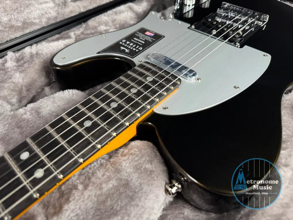 Fender American Ultra II Telecaster Ebony - Texas Tea (2026) - Electric Guitar
