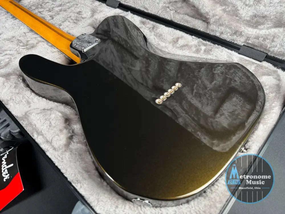 Fender American Ultra II Telecaster Ebony - Texas Tea (2026) - Electric Guitar