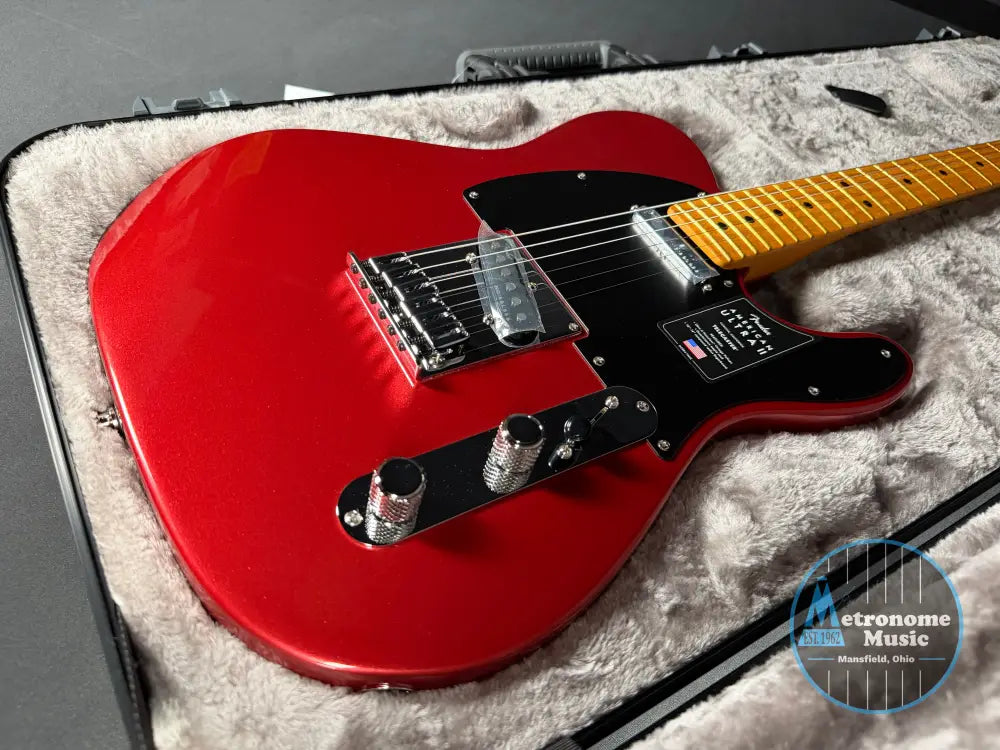 Fender American Ultra II Telecaster Maple - Sinister Red (2026) - Electric Guitar
