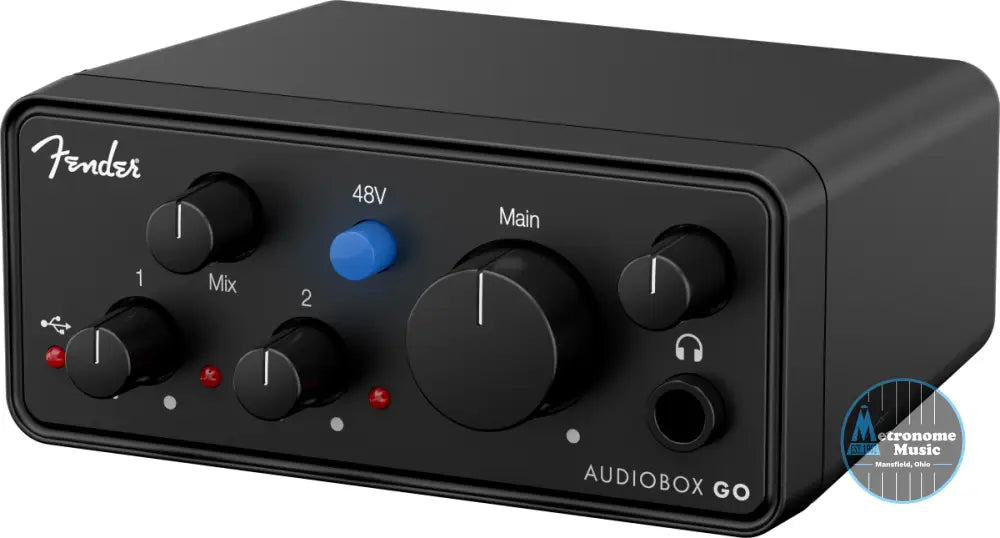 Fender AudioBox GO, Black - Metronome Music Inc.