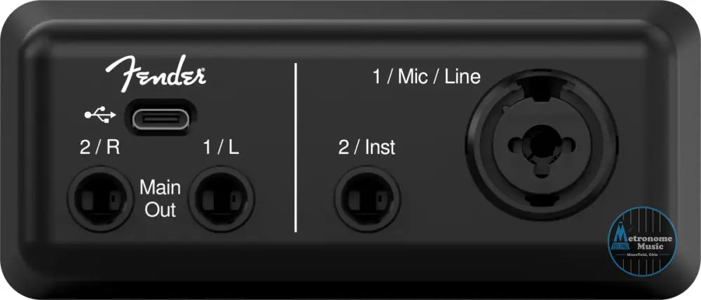 Fender AudioBox GO, Black - Metronome Music Inc.