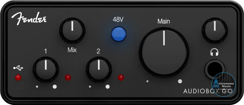 Fender AudioBox GO, Black - Metronome Music Inc.