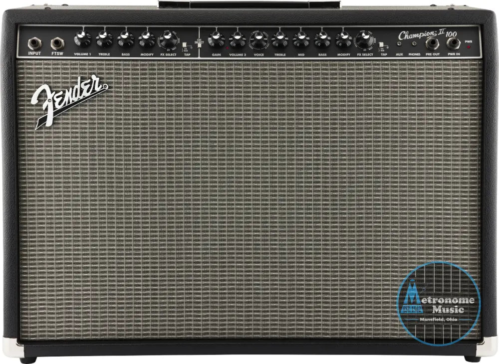 Fender Champion II 100 watt guitar amplifier - Metronome Music Inc.