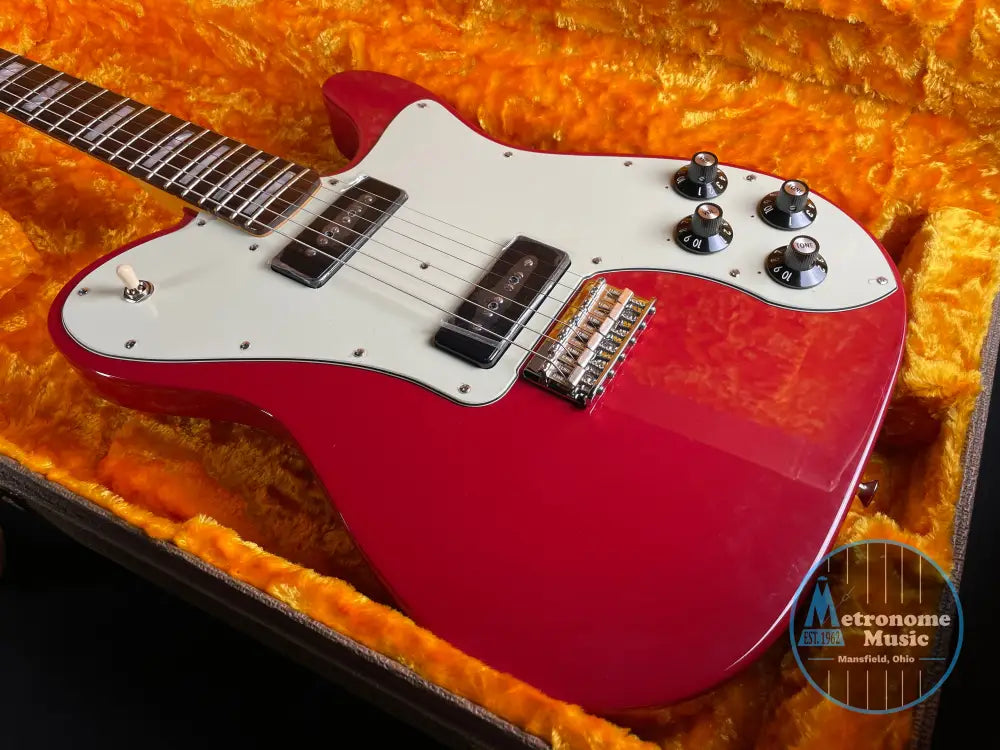 Fender Chris Shiflett Cleaver Telecaster Deluxe - Dakota Red - Metronome Music Inc.
