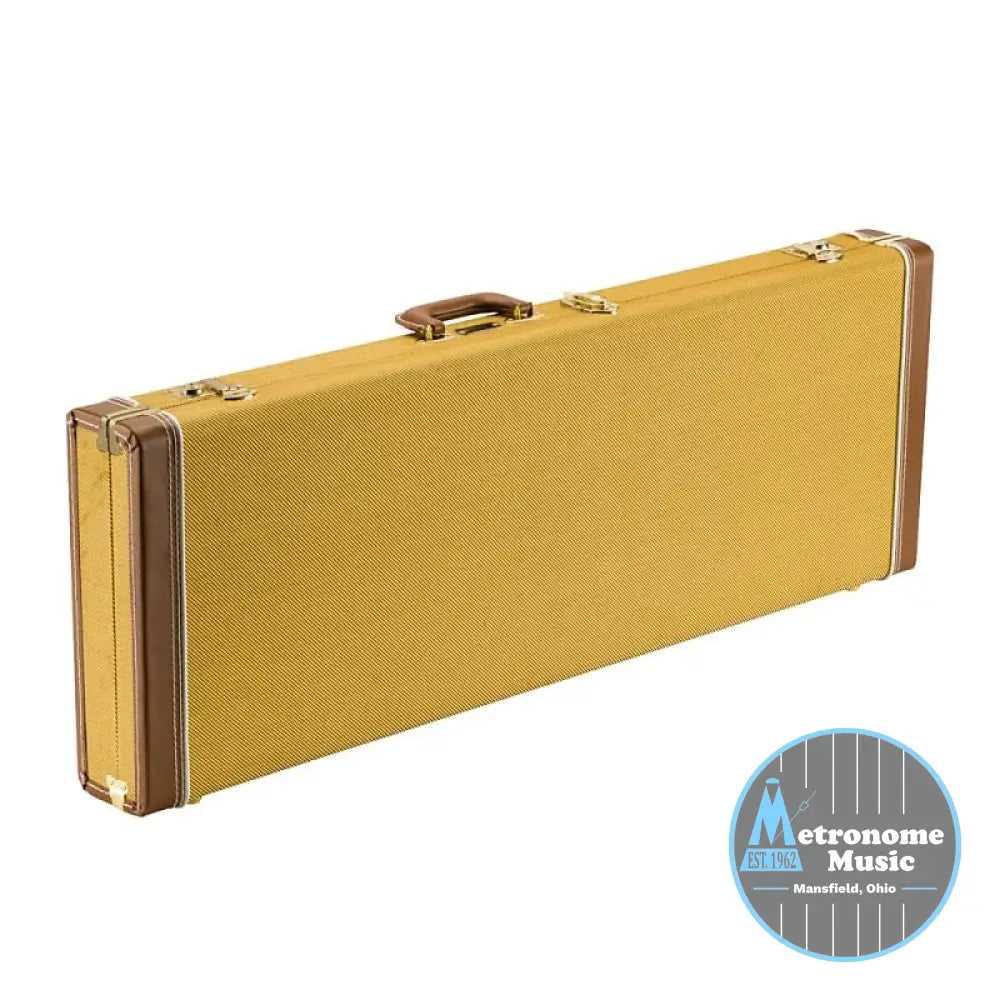Fender Classic Series Wood Case - Strat/Tele, Tweed - Metronome Music Inc.