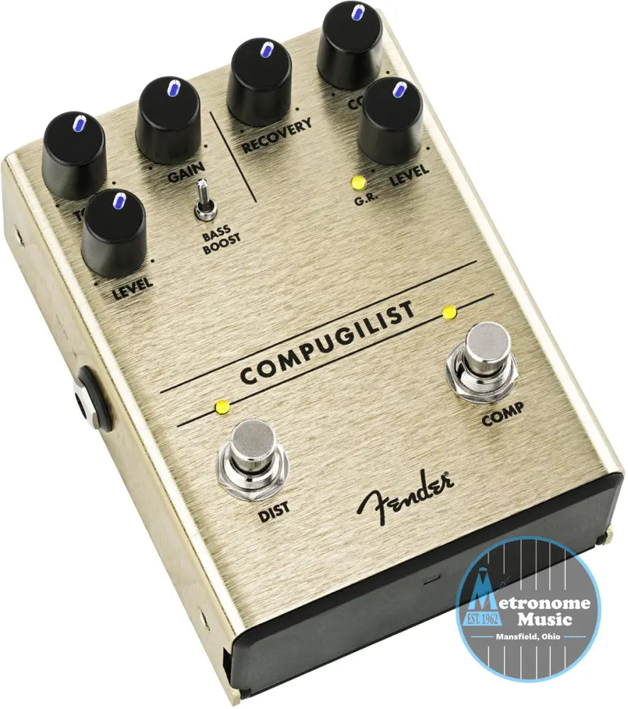 Fender Compugilist Compressor/Distortion - Metronome Music Inc.