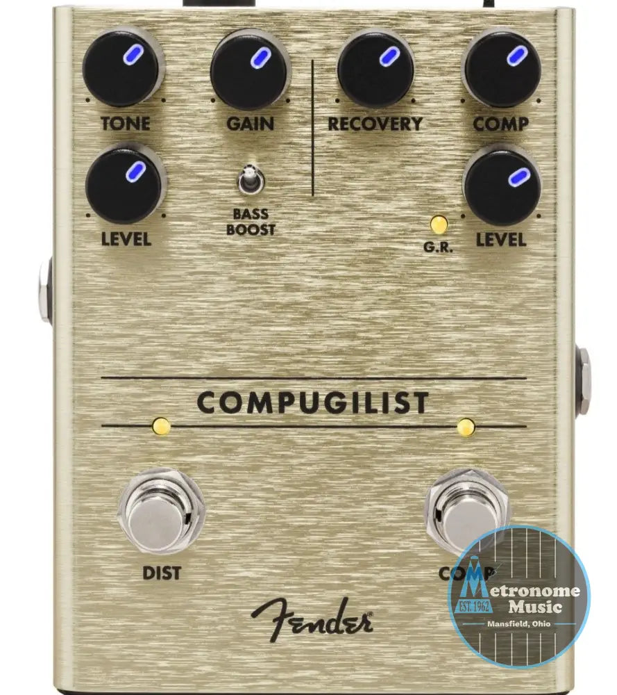 Fender Compugilist Compressor/Distortion - Metronome Music Inc.
