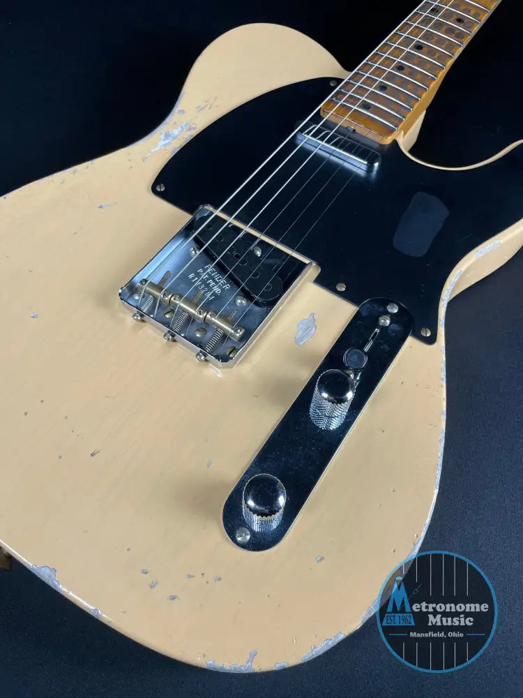 Fender Custom Shop 1951 Nocaster, Heavy Relic - Nocaster Blonde (2025) - Metronome Music Inc.