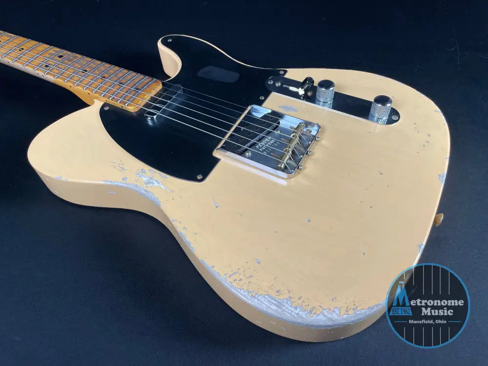 Fender Custom Shop 1951 Nocaster, Heavy Relic - Nocaster Blonde (2025) - Metronome Music Inc.