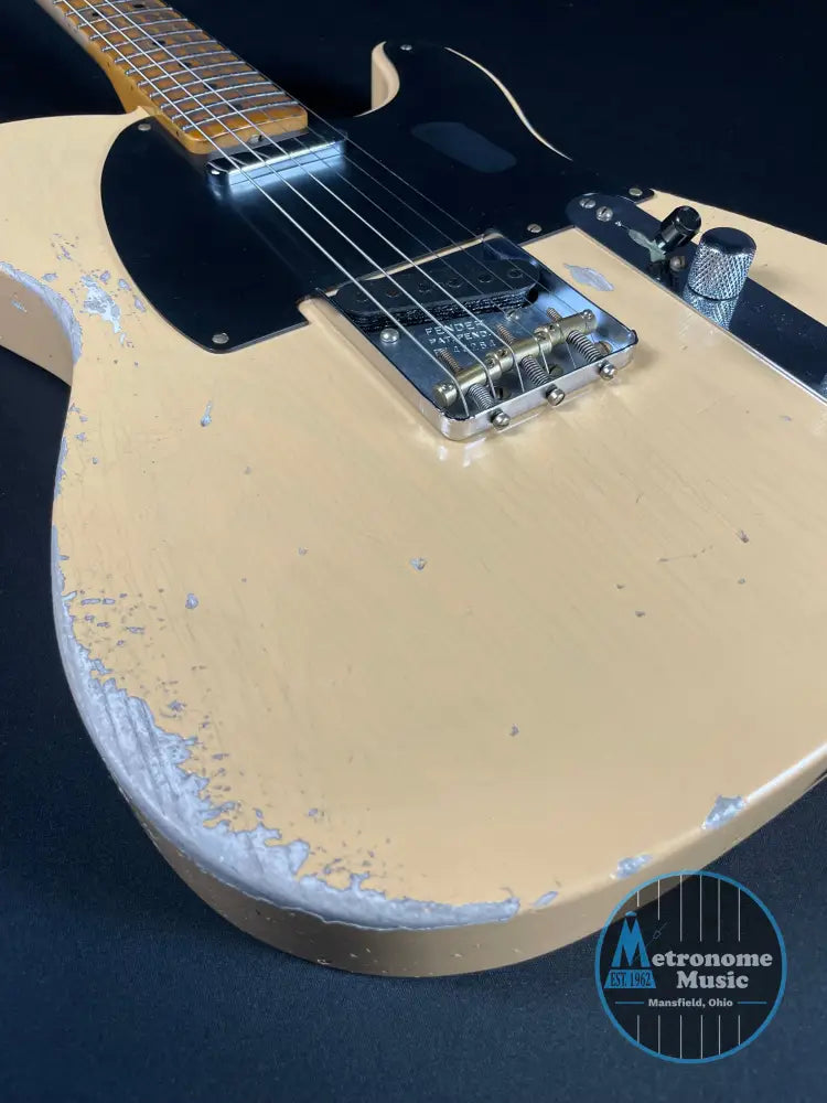 Fender Custom Shop 1951 Nocaster, Heavy Relic - Nocaster Blonde (2025) - Metronome Music Inc.