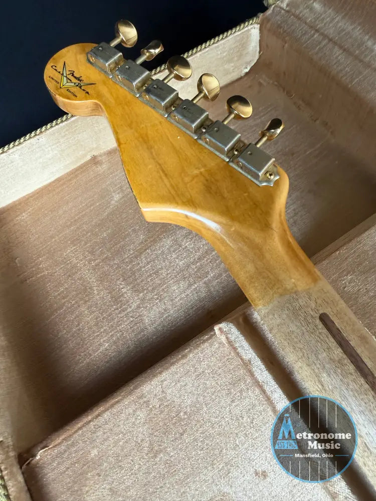 Fender Custom Shop 1955 ’Bone Tone’ Stratocaster - 2-Color Sunburst - Electric Guitar