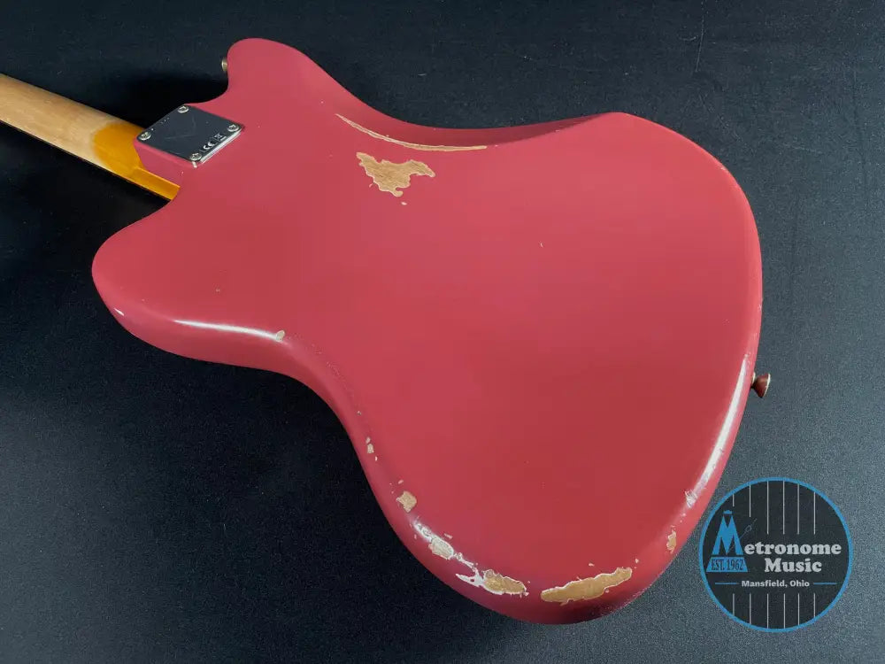 Fender Custom Shop 1963 Jazzmaster Relic, Time Machine - Cimarron Red (2025) - Metronome Music Inc.