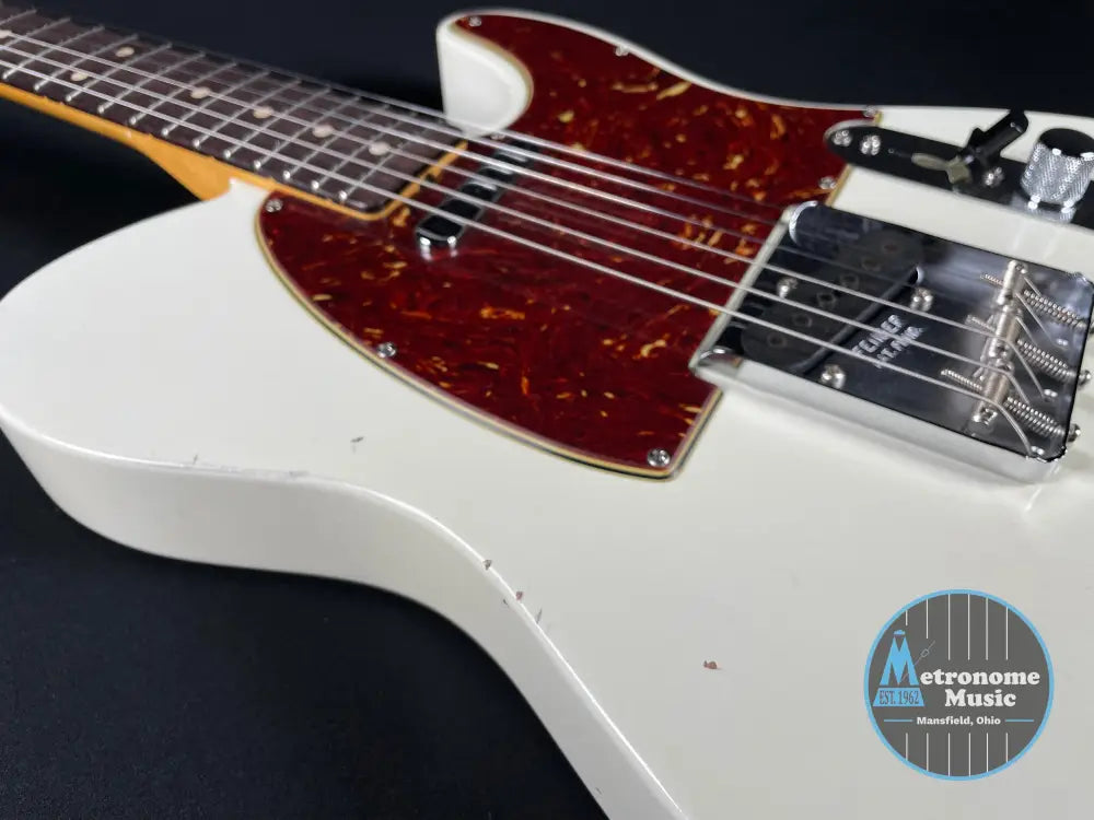 Fender Custom Shop 1963 Telecaster Journeyman - Aged Olympic White (2025) - Metronome Music Inc.