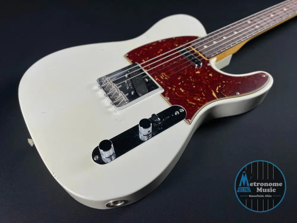 Fender Custom Shop 1963 Telecaster Journeyman - Aged Olympic White (2025) - Metronome Music Inc.