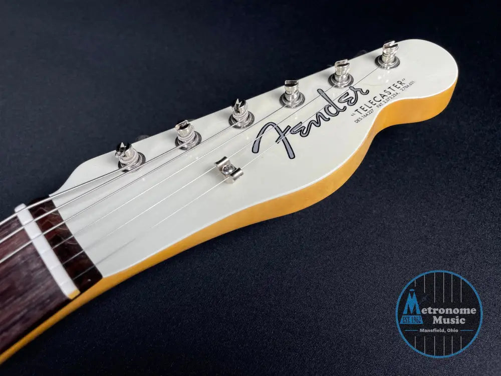 Fender Custom Shop 1963 Telecaster Journeyman - Aged Olympic White (2025) - Metronome Music Inc.