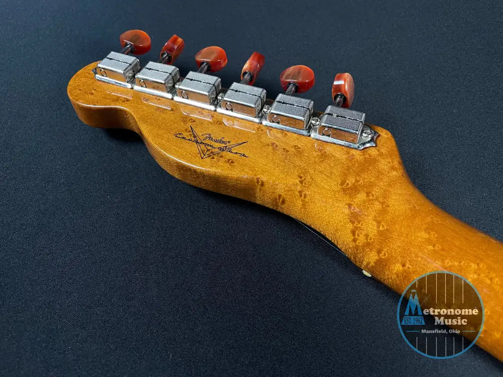 Fender Custom Shop Artisan Buckeye Double Esquire, NOS - Aged Natural - Metronome Music Inc.