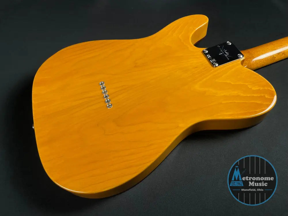 Fender Custom Shop Artisan Buckeye Double Esquire, NOS - Aged Natural - Metronome Music Inc.