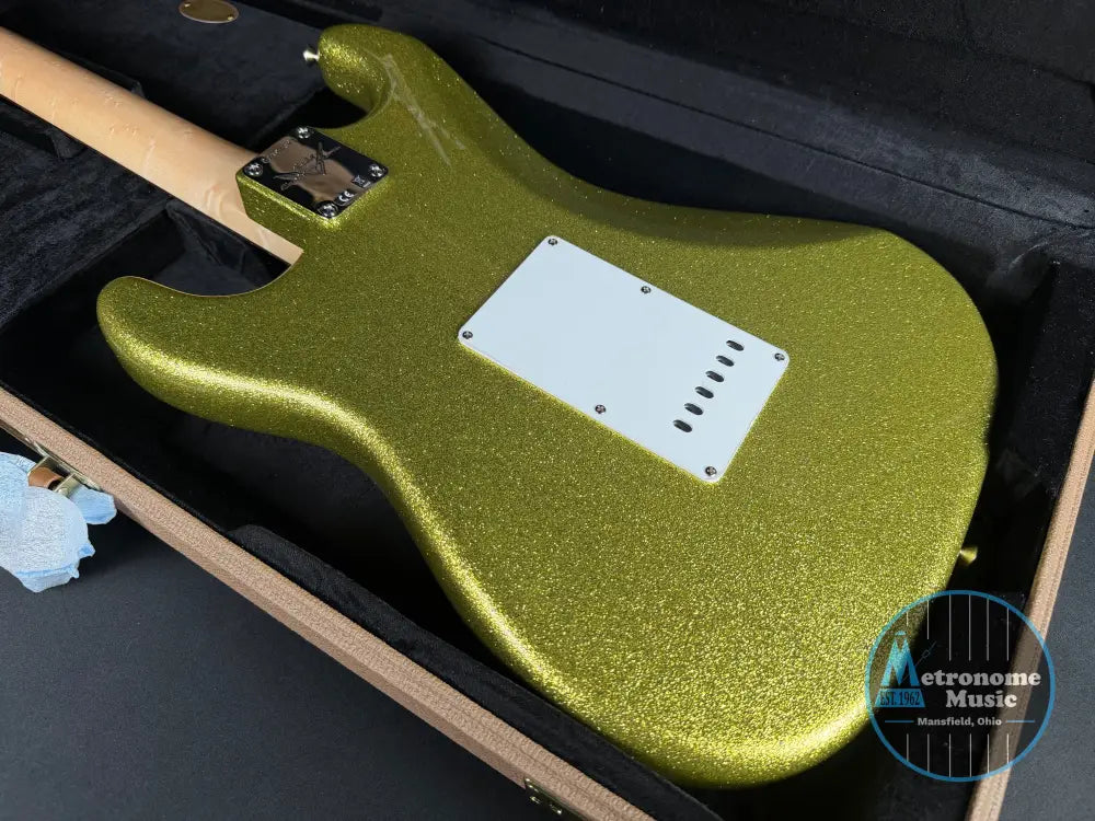 Fender Custom Shop Dick Dale Stratocaster - Chartreuse Sparkle (2026) - Electric Guitar