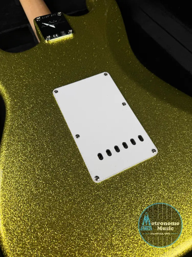 Fender Custom Shop Dick Dale Stratocaster - Chartreuse Sparkle (2026) - Electric Guitar