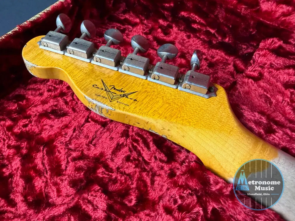 Fender Custom Shop Limited ’53 Tele HS Heavy Relic - Aged Natural - Electric Guitar