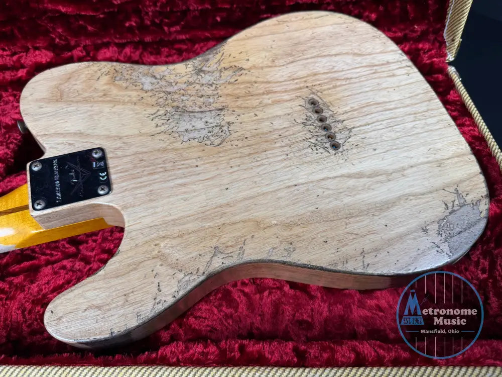 Fender Custom Shop Limited ’53 Tele HS Heavy Relic - Aged Natural - Electric Guitar
