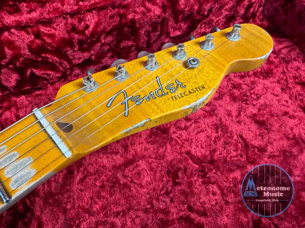 Fender Custom Shop Limited ’53 Tele HS Heavy Relic - Aged Natural - Electric Guitar