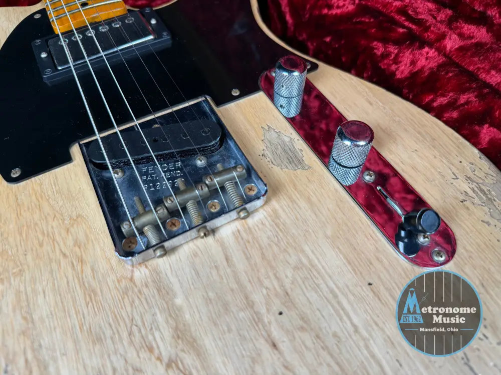 Fender Custom Shop Limited ’53 Tele HS Heavy Relic - Aged Natural - Electric Guitar