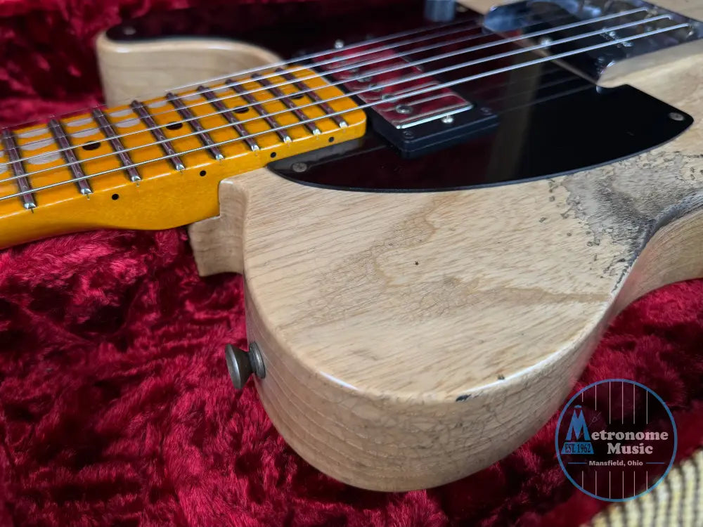 Fender Custom Shop Limited ’53 Tele HS Heavy Relic - Aged Natural - Electric Guitar