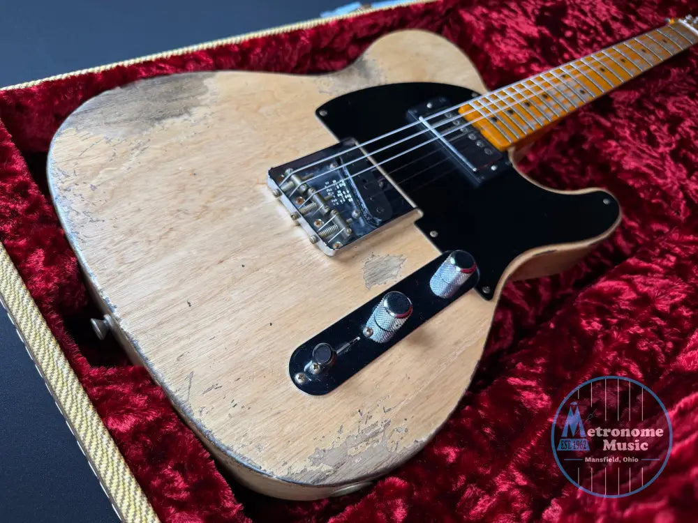 Fender Custom Shop Limited ’53 Tele HS Heavy Relic - Aged Natural - Electric Guitar