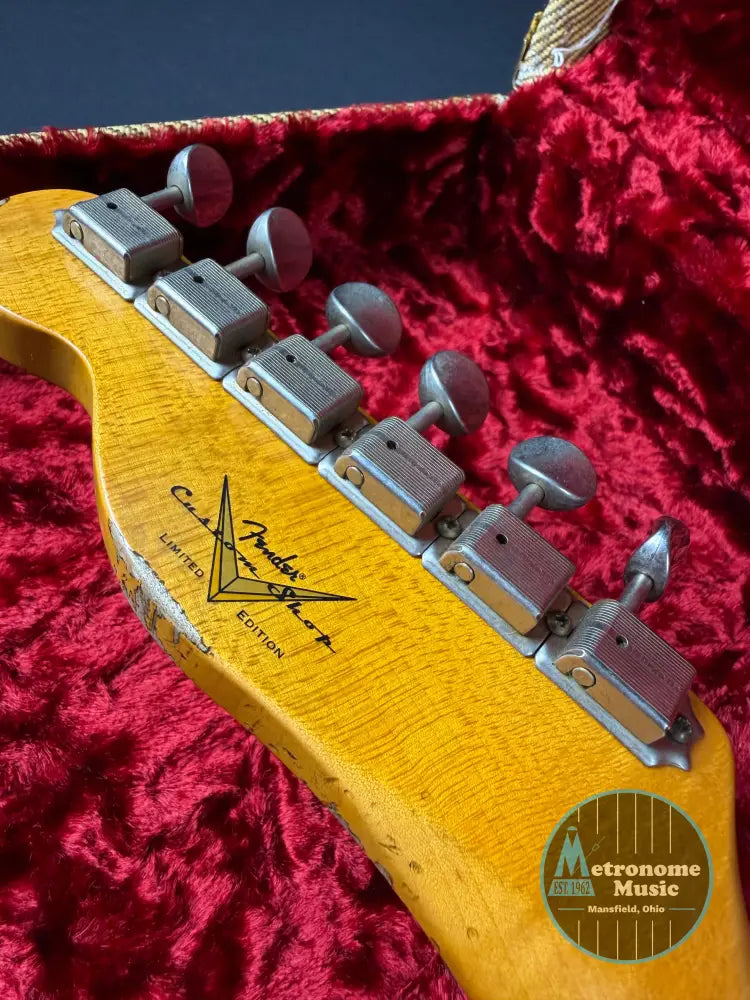 Fender Custom Shop Limited ’53 Tele HS Heavy Relic - Aged Natural - Electric Guitar