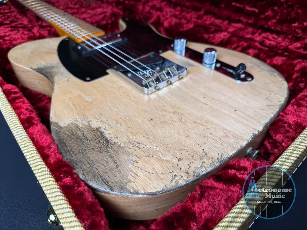 Fender Custom Shop Limited ’53 Tele HS Heavy Relic - Aged Natural - Electric Guitar