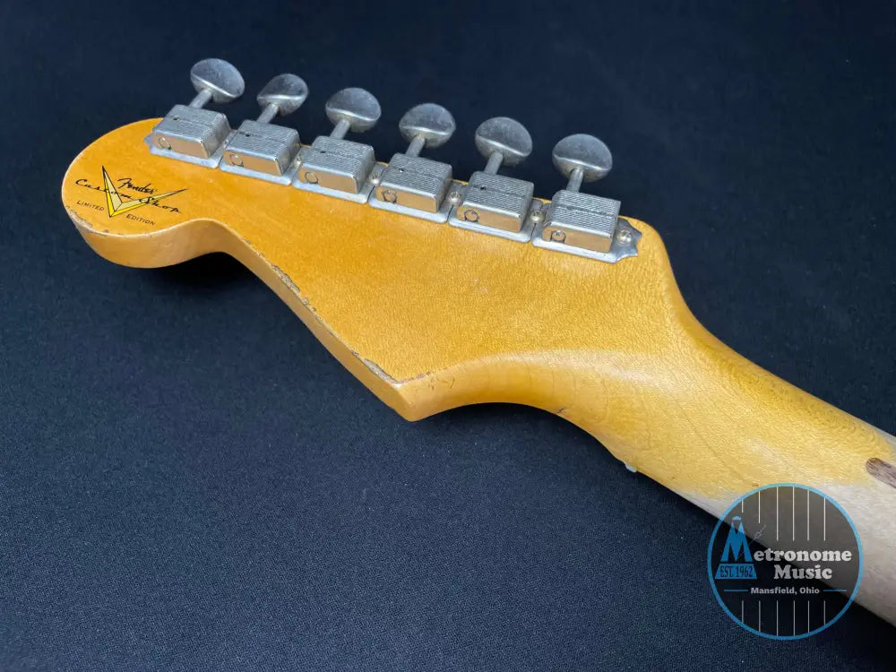 Fender Custom Shop Limited Edition Fat '50s Strat Relic - Super Faded Aged Sea Foam Green - Metronome Music Inc.