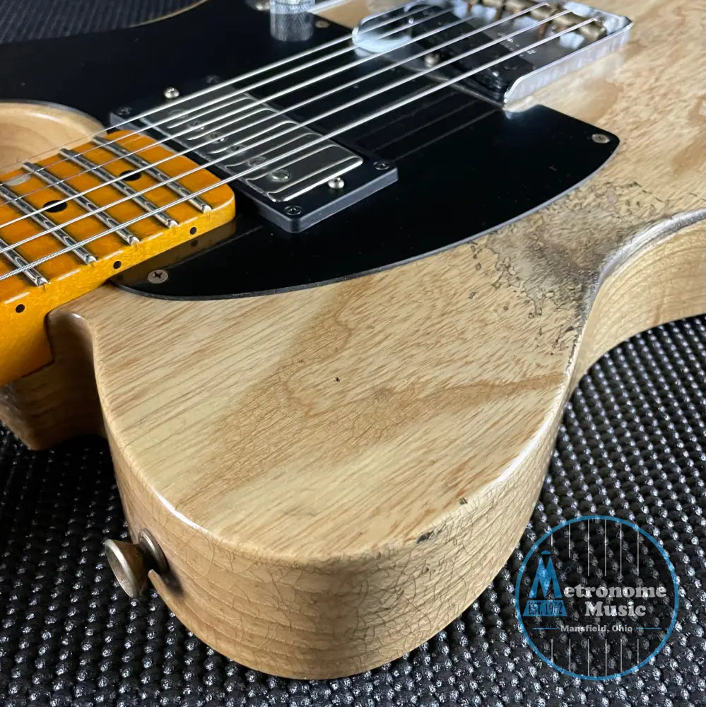 Fender Custom Shop LTD 1953 Telecaster HS, Heavy Relic- Aged Natural (7lbs 3oz) - Metronome Music Inc.