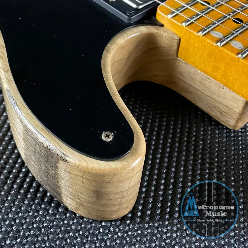 Fender Custom Shop LTD 1953 Telecaster HS, Heavy Relic- Aged Natural (7lbs 3oz) - Metronome Music Inc.