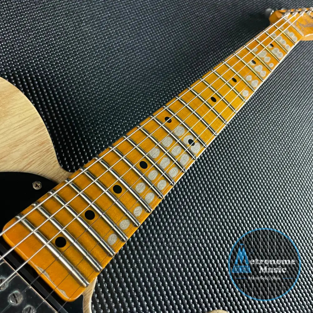 Fender Custom Shop LTD 1953 Telecaster HS, Heavy Relic- Aged Natural (7lbs 3oz) - Metronome Music Inc.