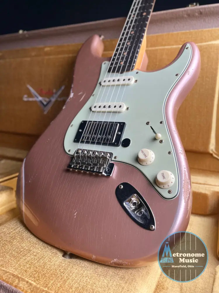 Fender Custom Shop LTD '59 Stratocaster HSS Relic - Shell Pink Metallic (2025) - Metronome Music Inc.