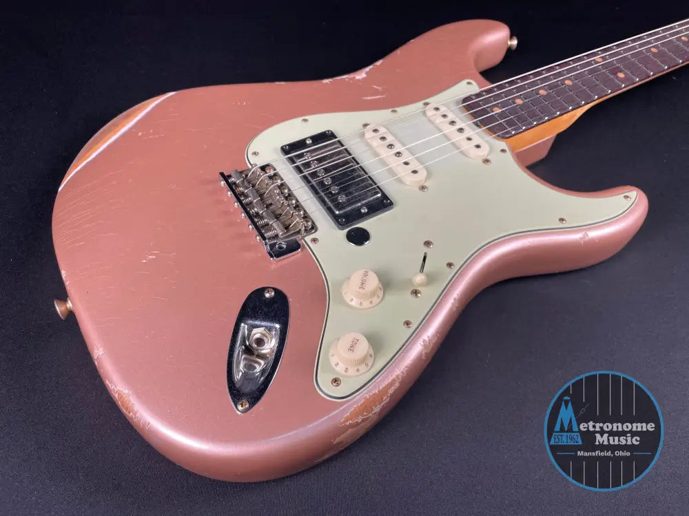 Fender Custom Shop LTD '59 Stratocaster HSS Relic - Shell Pink Metallic (2025) - Metronome Music Inc.