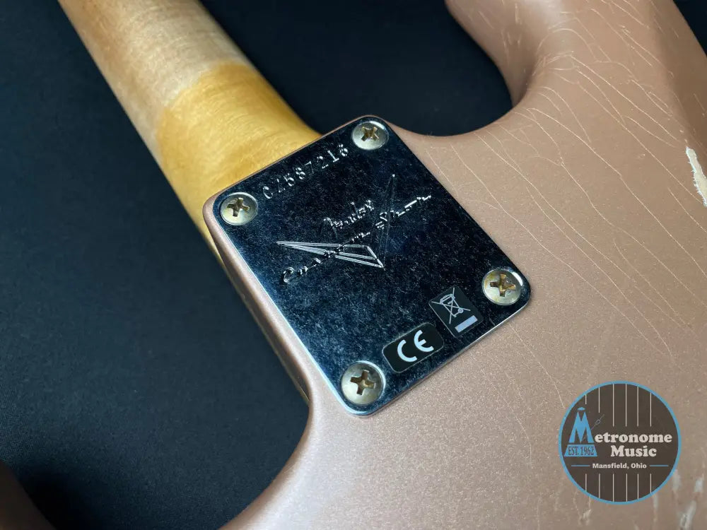 Fender Custom Shop LTD '59 Stratocaster HSS Relic - Shell Pink Metallic (2025) - Metronome Music Inc.