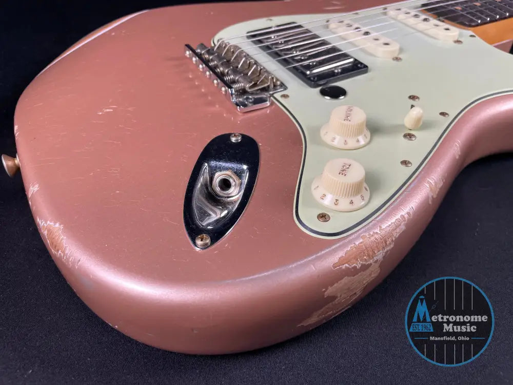 Fender Custom Shop LTD '59 Stratocaster HSS Relic - Shell Pink Metalli
